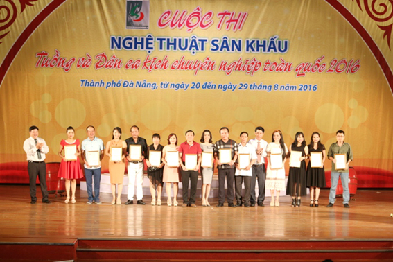 VỀ CUỘC THI TUỒNG VÀ DÂN CA KỊCH TOÀN QUỐC 2016